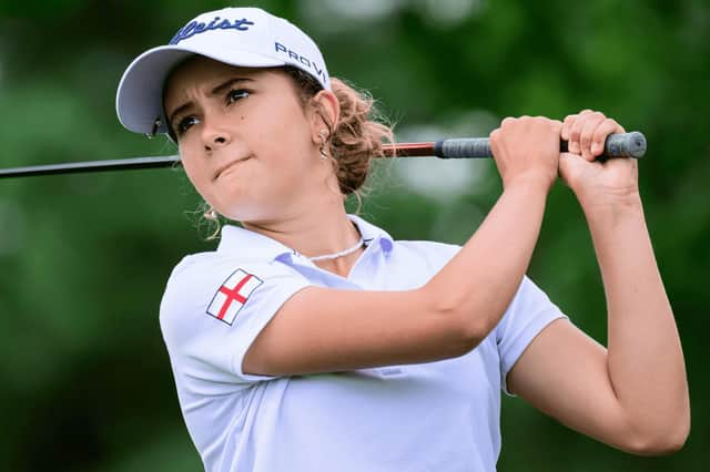 Charlotte Naughton has been named in the England Golf team again this year. Picture: Leaderboard Photography.