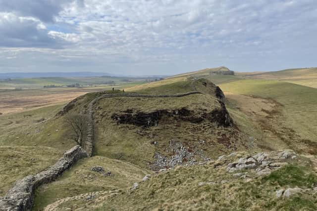 Whin Sill forms the bedrock of Northumberland landmarks like Hadrian's Wall. (Photo by Ian Jackson)