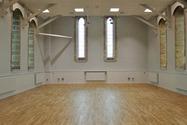 The new-look hall. Picture: Terry Collinson