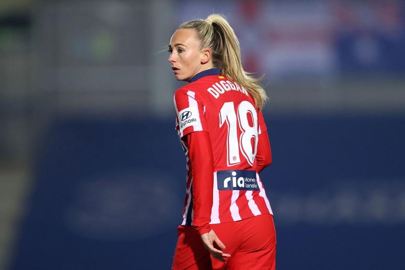 A childhood Toffee, Duggan is back on Merseyside after spells with giants like Manchester City, Barcelona, and Atletico Madrid. She's put pen to paper on a two-year deal. 

(Photo by Catherine Ivill/Getty Images)