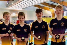 Alnwick Dolphins won three relay golds at the tournament.