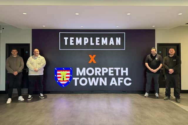 Templeman Retailing & Vending has become a Principal Partner of Morpeth Town AFC.