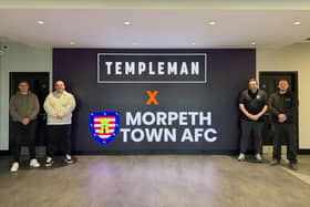 Templeman Retailing & Vending has become a Principal Partner of Morpeth Town AFC.