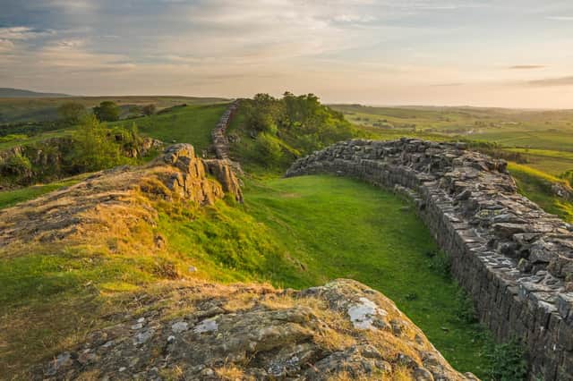 Walltown Crags, Hadrian's Wall. Picture by David Taylor.