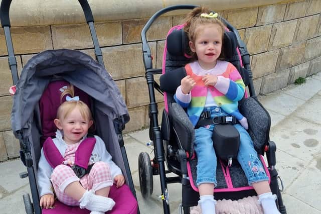 Sisters Nala and Teddi were diagnosed earlier this year with life threatening genetic disease.