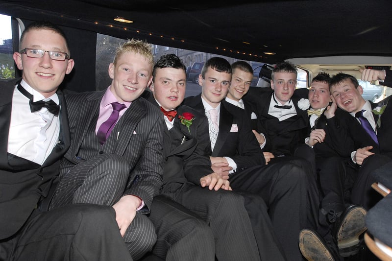 These guys arrived at the 2009 Coquet High School Prom in some style!