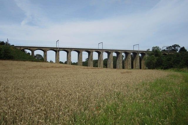 The Lesbury trail takes walkers underneath the current viaduct and follows much of the route of the Aln Valley railway line, making it great for both cyclists and walkers. Depending on where you start, you may end up in the village Lesbury, which has a village shop should you need refreshments.
https://northumberlandestates.co.uk/the-estate/walks-trails/