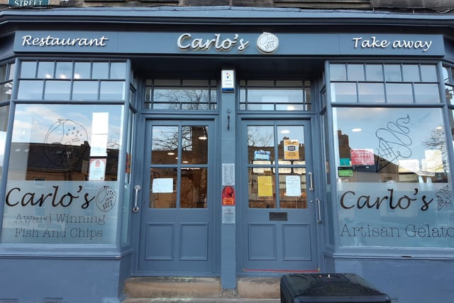 Carlo's in Alnwick is ranked number 2.