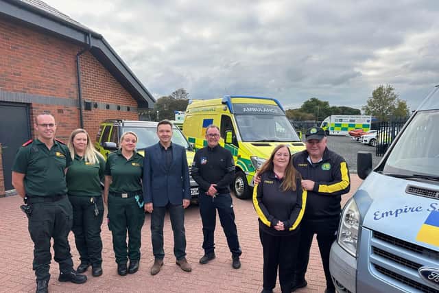 Ukrainian doctor unites with Blyth firm to lead mission in sending aid ...