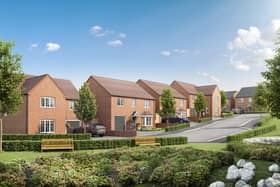 An artist impression of Taylor Wimpey’s North Seaton Park development.