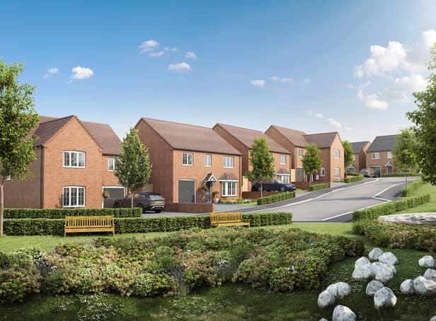 An artist impression of Taylor Wimpey’s North Seaton Park development.