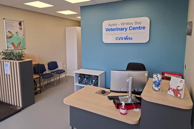 The refurbishment includes a completely refreshed reception and waiting area.