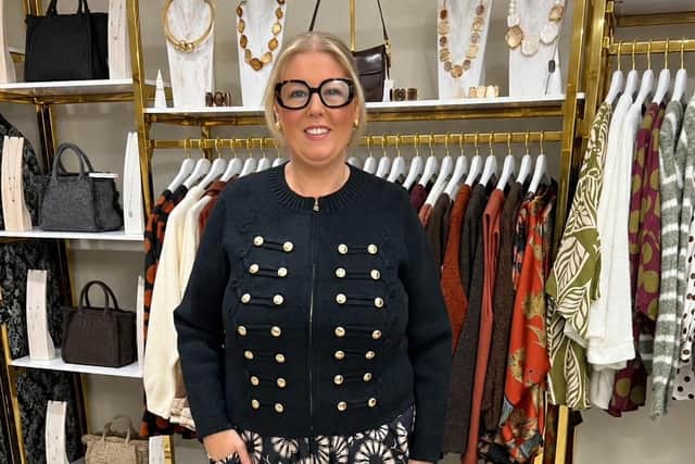 Kay Norris-Ralph at the new Madame Butterfly showroom in Blyth.