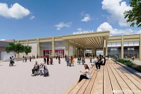 A CGI of how Manor Walks could be redeveloped.