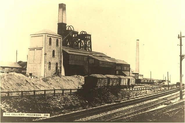 Pegswood Colliery.