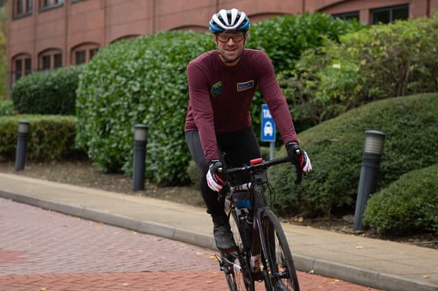 David Welling, who works in Data Centre Network & Security at National Grid, is cycling more than 1000km ahead of the UN Climate Change Conference (COP26).