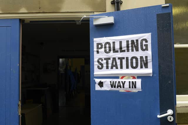Rothbury polling station
