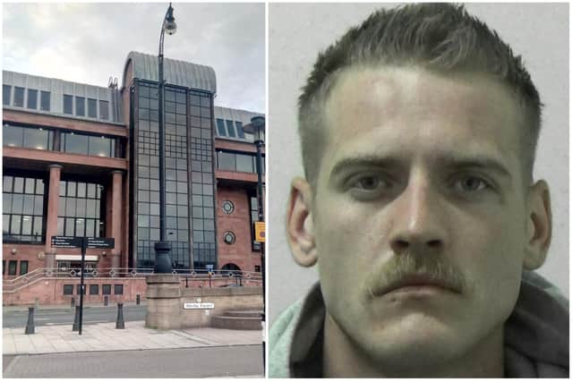 Benjamin Parr appeared at Newcastle Crown Court, where he was jailed for 16 months.