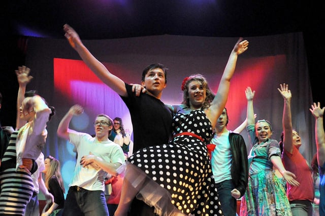 Duchess's High School's production of Grease at Alnwick Playhouse in 2012.
