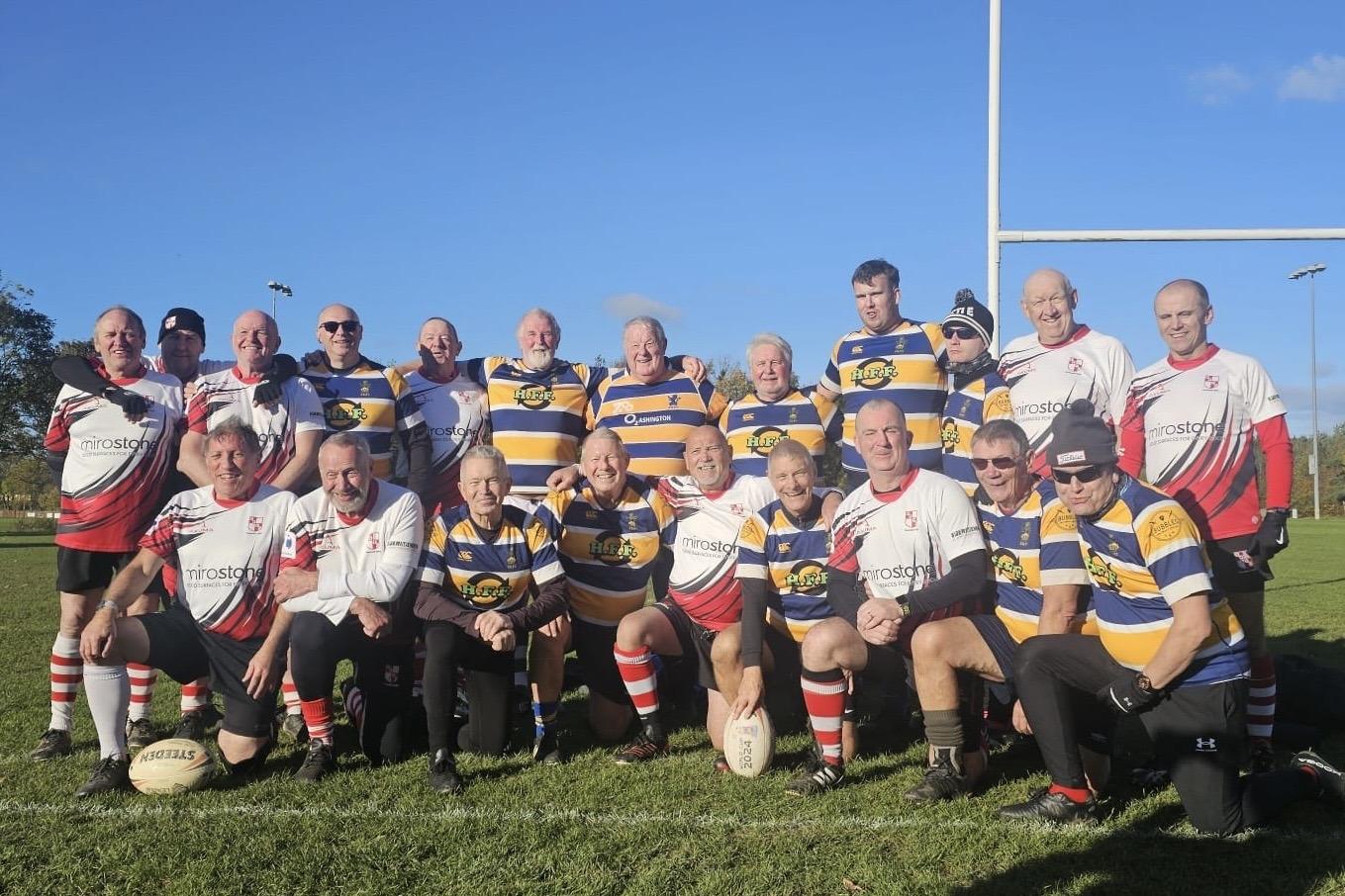 Ashington RFC hosts its first walking rugby game as Pit Ponies take on ...