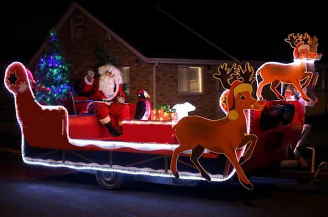 Santa Claus will be visiting the streets of Blyth.