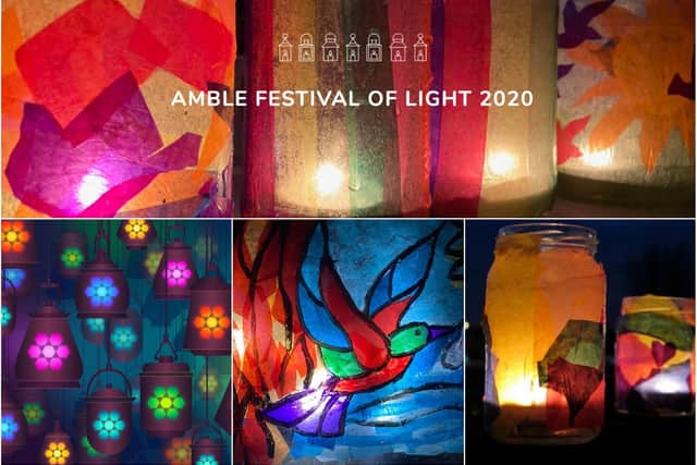 Amble Festival of Light.