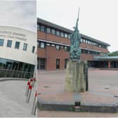 'Divorce' proceedings between Northumbria Healthcare NHS Foundation Trust (NHCFT), which runs The Northumbria hospital, left, and Northumberland County Council, based at County Hall, Morpeth, right, over social care services are due to culminate at the end of September.