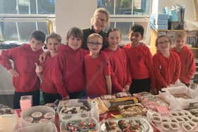 A range of tasty treats were sold in aid of Syria and Turkey earthquake victims.