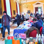 The committee recently held a fundraising event in the Town Hall. Picture by Margaret Shaw.
