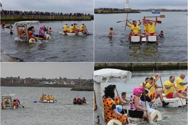A fun day for competitors and spectators alike at the Hartlepool Carnival Raft Race.