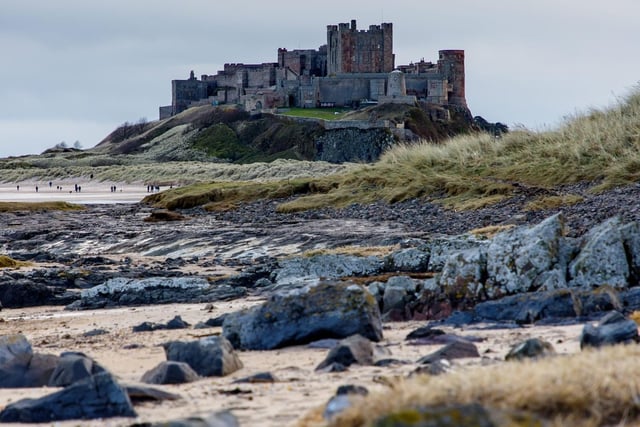 Bamburgh Castle is a magnet for tourists and has features in Hollywood films. The village is best known for its stunning beach and popular cafes and pubs.