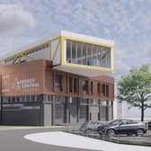 Artist impression of the Energy Central Learning Hub, part of Energy Central Campus.