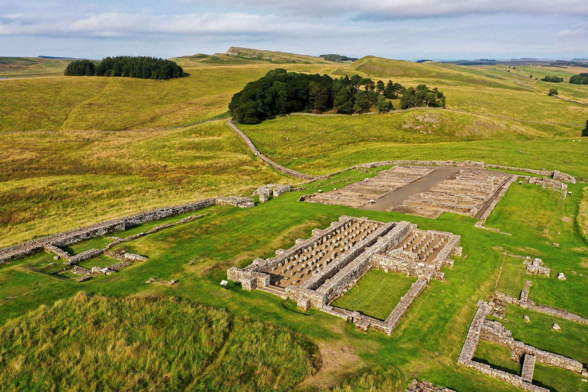 Projekt im römischen Kastell Housesteads in Northumberland erhält über 280 ...