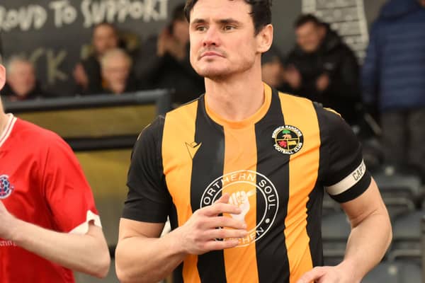 Berwick Rangers captain Jamie McCormack scored the first goal in the 4- win against Cowdenbeath. Picture: Ian Runciman