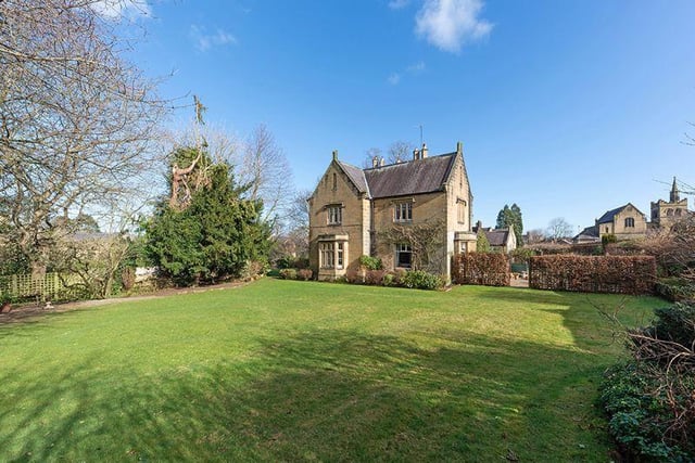 The landscaped gardens are lawned, with great privacy provided by the mature trees and hedges to the boundary.