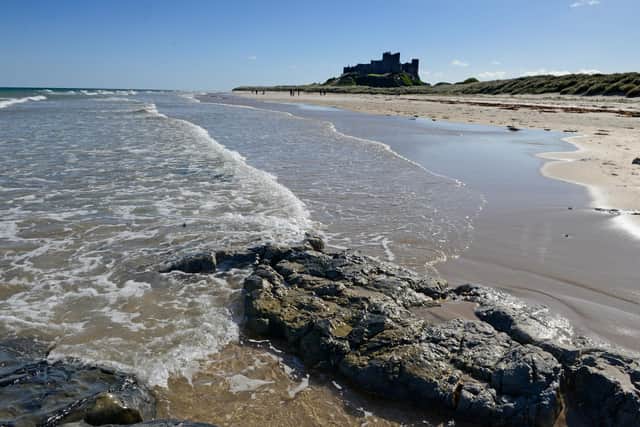 Bamburgh beach.
Picture by Jane Coltman