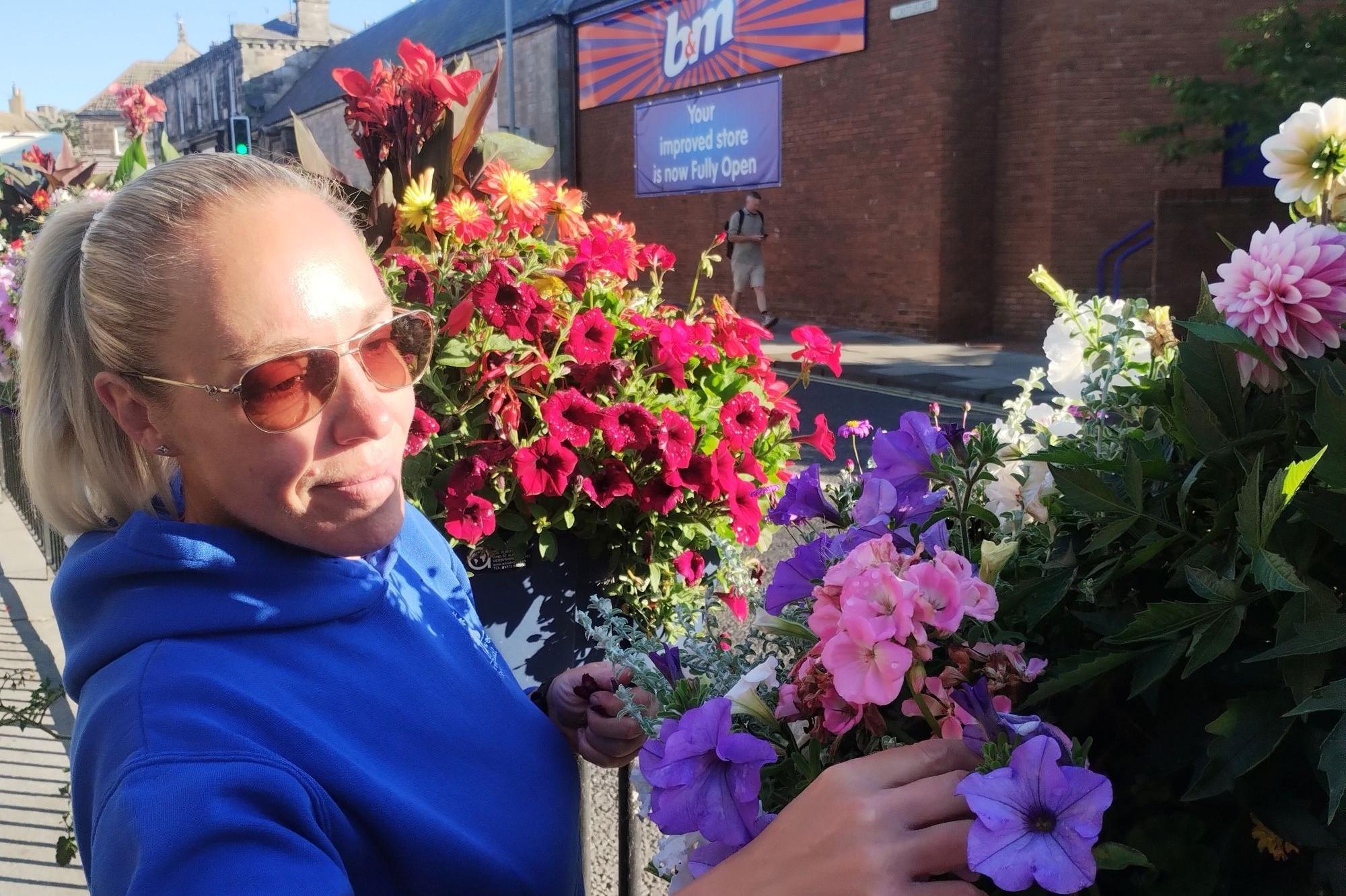 Beautiful floral displays in Berwick recognised with Northumbria in Bloom ...
