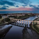 The River Tweed at Berwick. Picture by Jim Gibson.