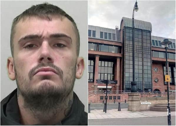 George McDonald has had his jail term extended after trying to run from the dock at Newcastle Crown Court.