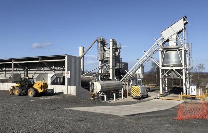 Construction giant invests £4m in asphalt plant in north Northumberland