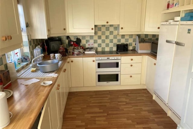 The property has a well fitted kitchen and dining area.