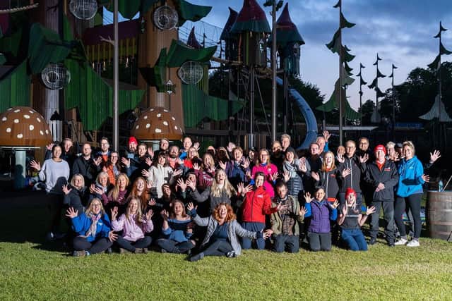 Participants in the 2023 sleepout at Lilidorei.