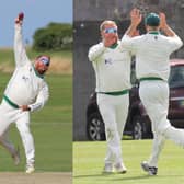 Ashington Rugby 1sts in action at Berwick and celebrating a wicket in their top of the table clash.