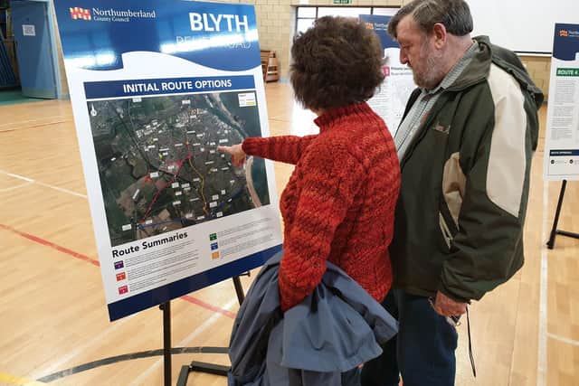 Residents are consulted on options for the Blyth Relief Road.