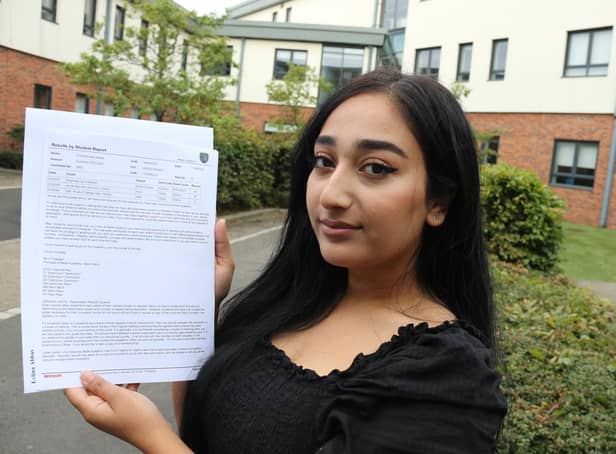Evlina could not speak English when she arrived, yet achieved a B grade in art, a C in design technology and a merit in BTec engineering and has a place to study architecture at Liverpool University.
