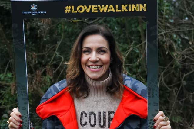 TV presenter Julia Bradbury is supporting the Inn Collection Group's walking breaks campaign