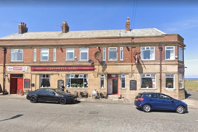 Rated 5: Cresswell Arms at 19 High Street, Newbiggin-By-The-Sea, rated on July 7.