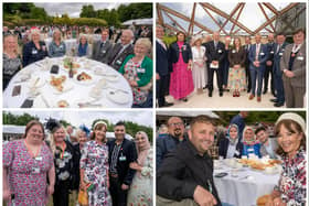 A garden party was hosted by the Duchess of Northumberland to celebrate the county's unsung heroes.