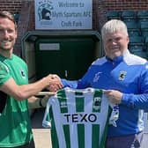 Jon Shaw will be Graham Fenton's assistant manager at Blyth Spartans. Picture: Blyth Spartans