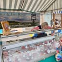 Berwickshire-based Peelham Farm had a stall at last year’s Berwick Food Festival. Picture by Ian Smith.